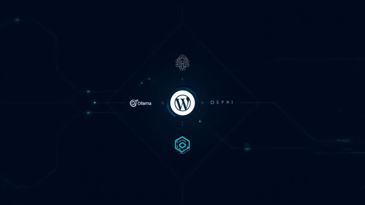 WriteWP AI provider settings showing OpenAI, Gemini, Ollama options